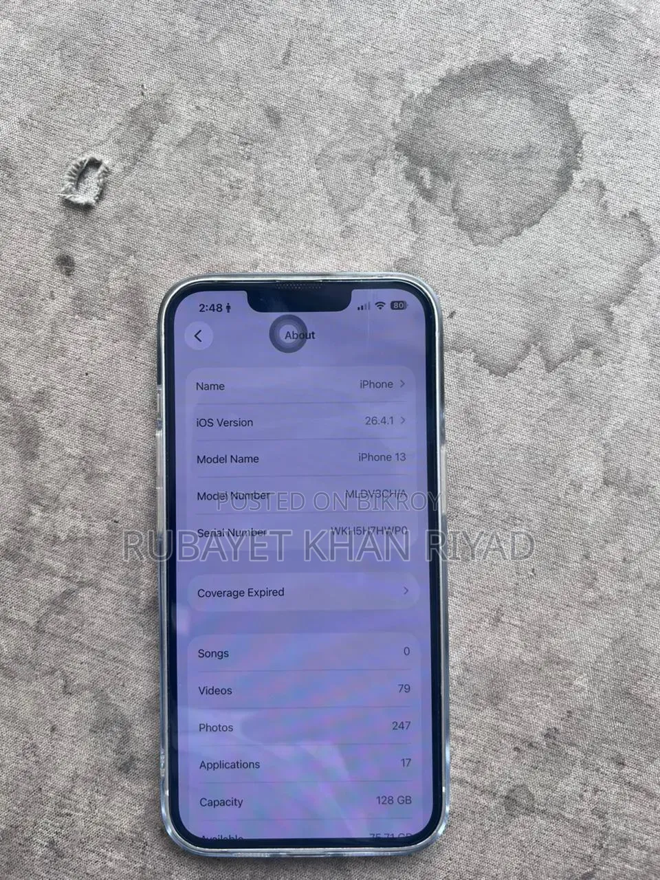 Apple iPhone 13 128 GB White