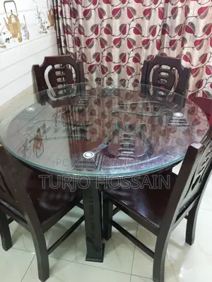 Urgent Sale: Excellent 4-Seater Dining Table (Rajshahi)