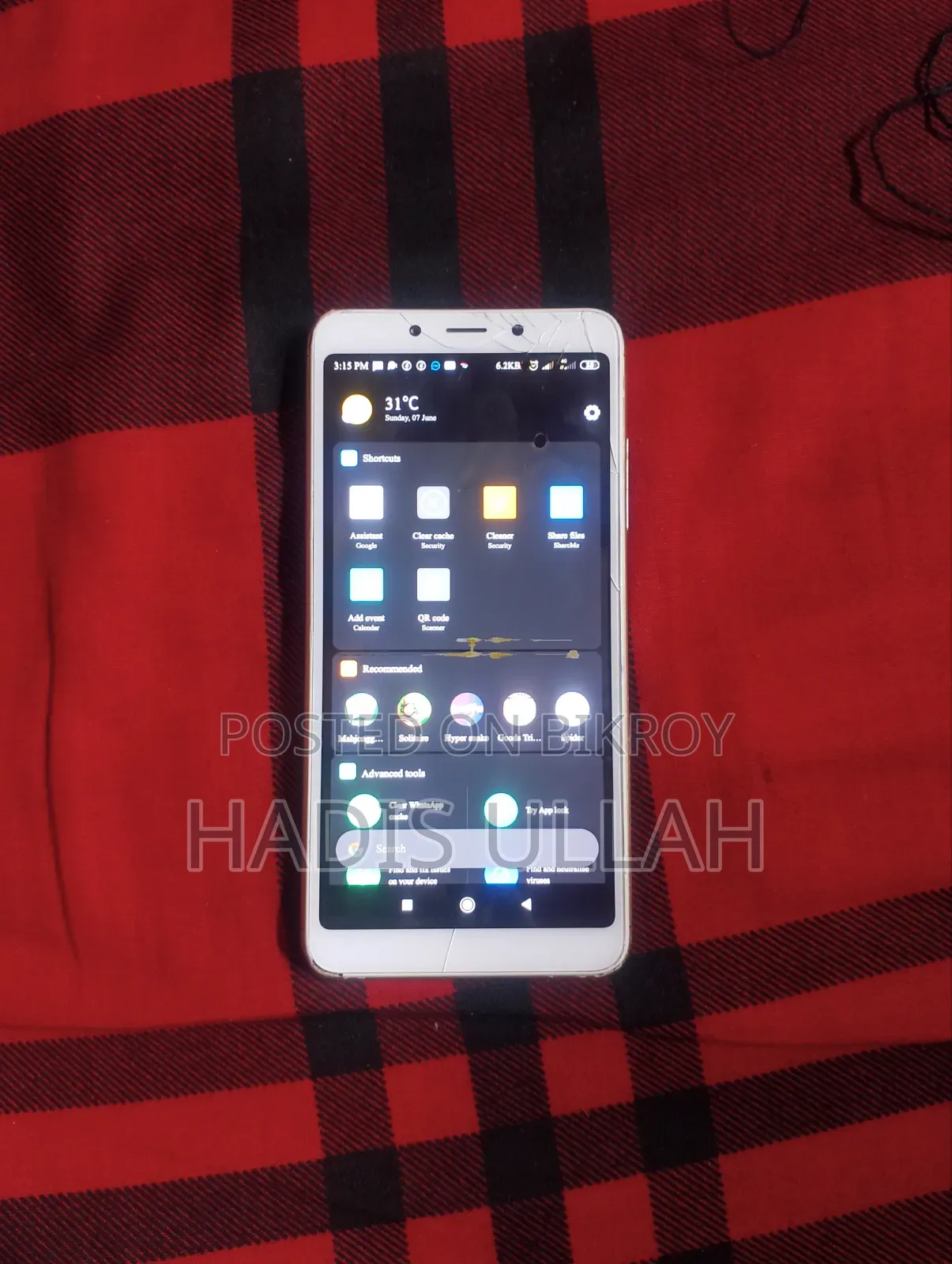 Xiaomi Redmi 6A 16 GB Gold