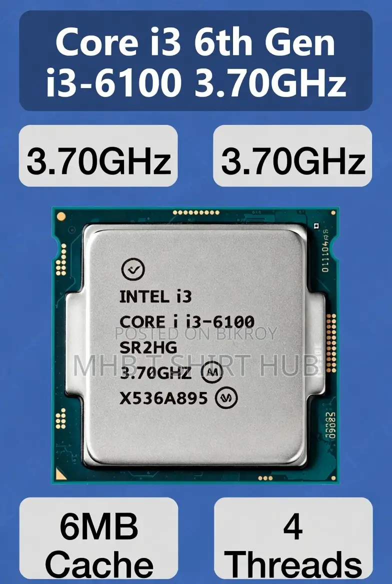 For Sale: Intel Core i3 6th Gen CPU