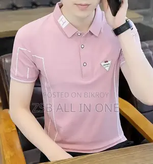 Premium Quality Cotton Half Sleeve Polo T-Shirt for Men
