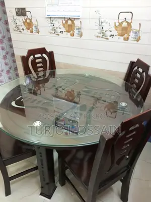 Urgent Sale: Excellent 4-Seater Dining Table (Rajshahi)