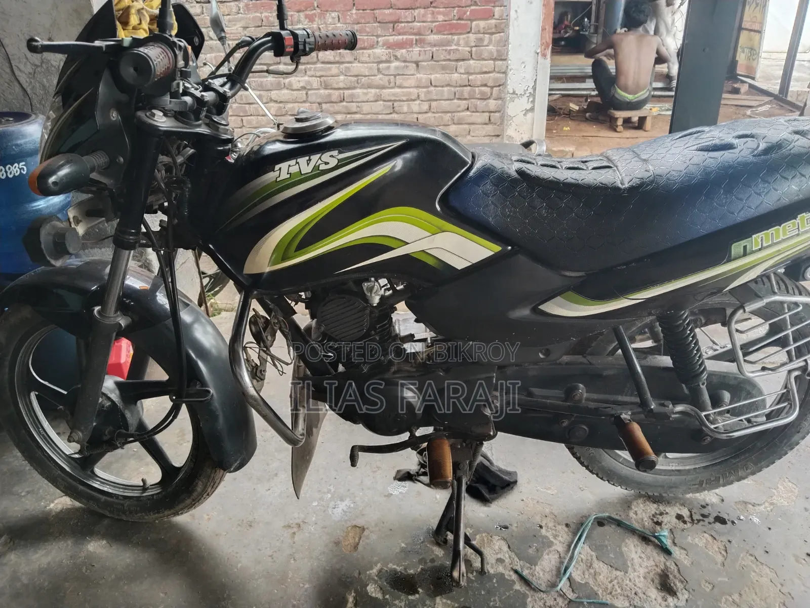 TVS Metro 2018 Green