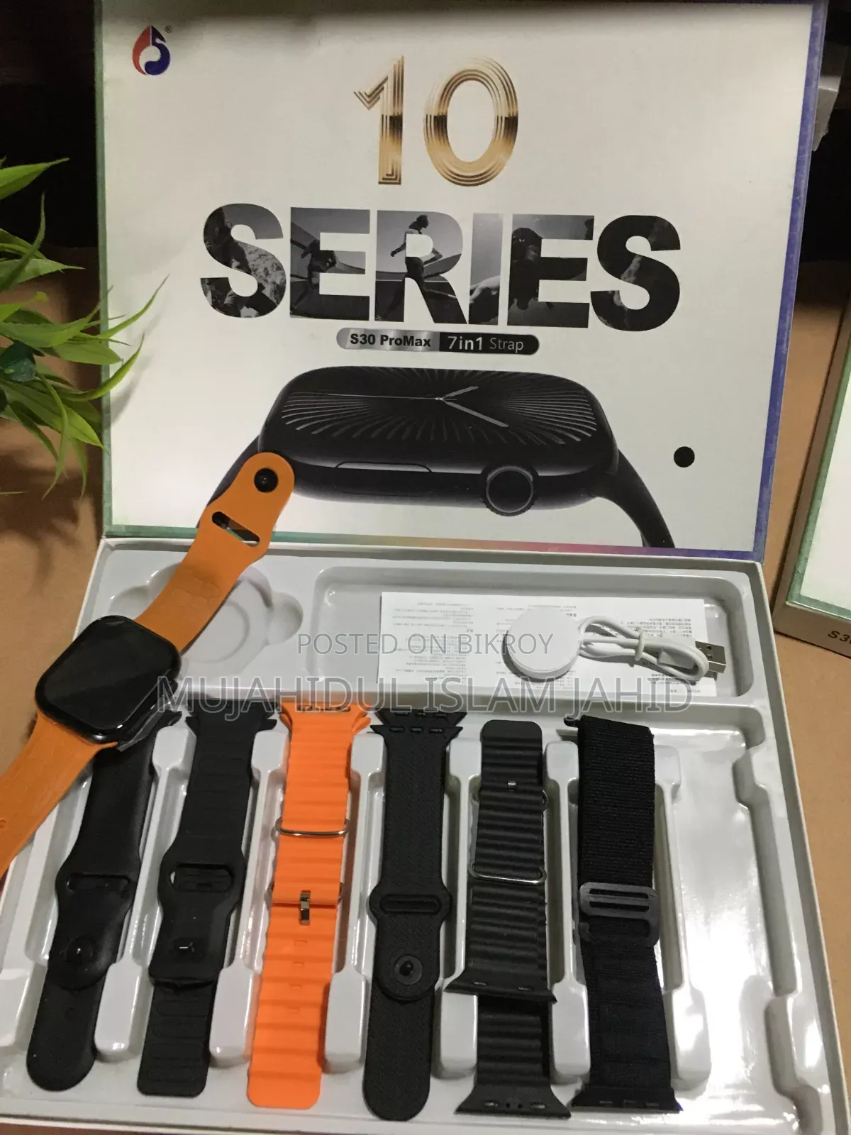 10 Series Smart Watch 7 Days Replacement Warranty
