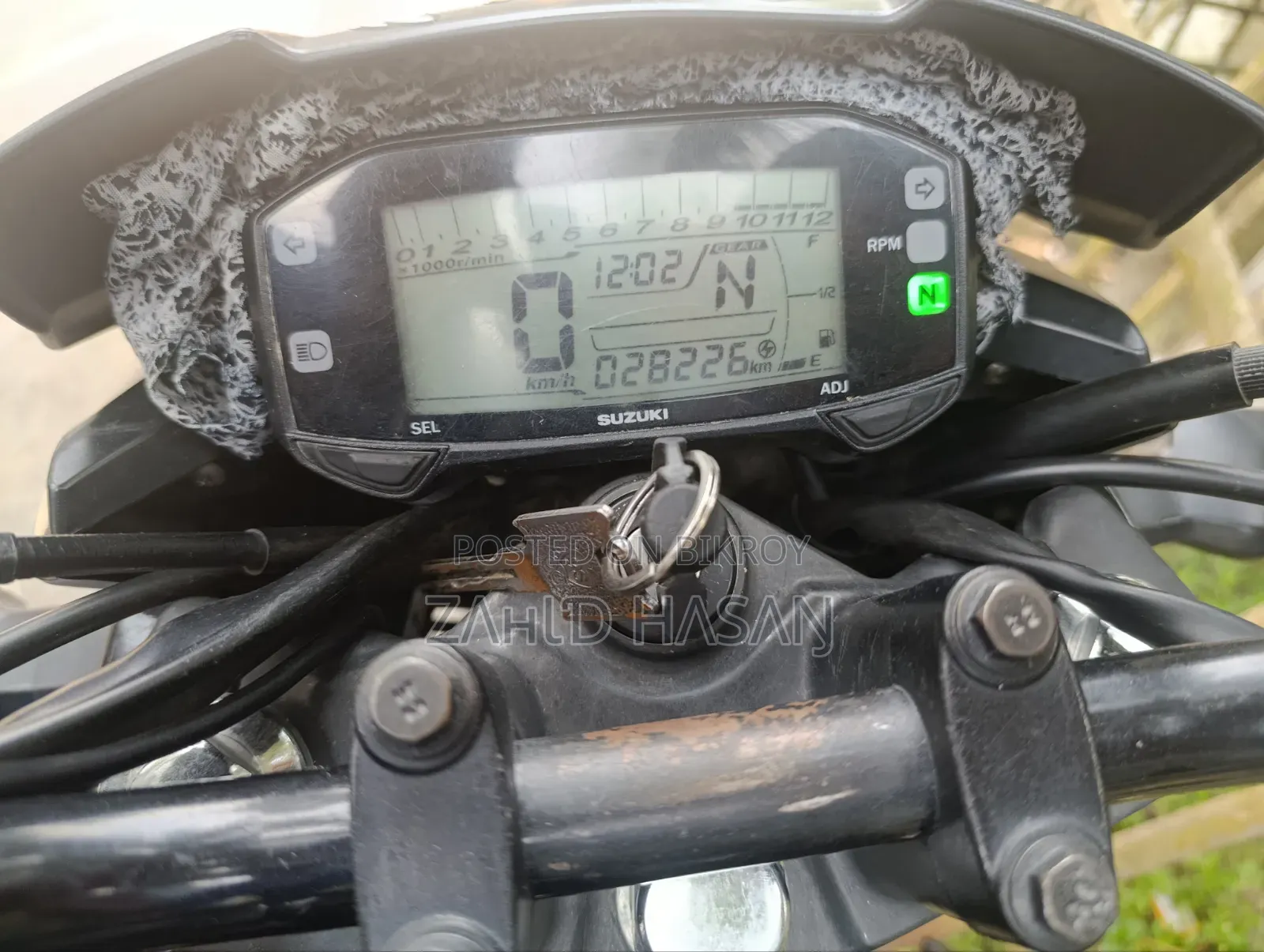 Suzuki Gixxer Monotone 2024 Black