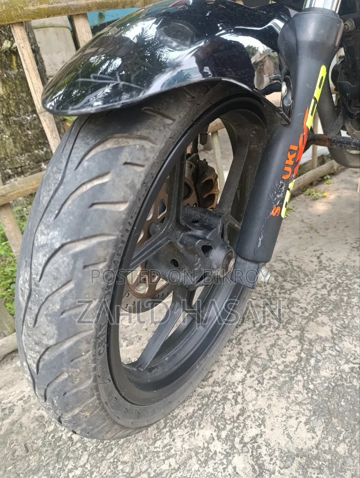 Suzuki Gixxer Monotone 2024 Black