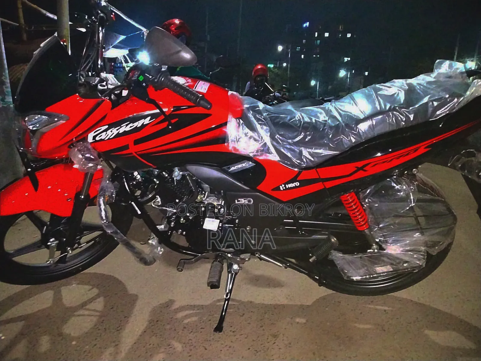 New Hero Passion Xpro Drum 2026 Red