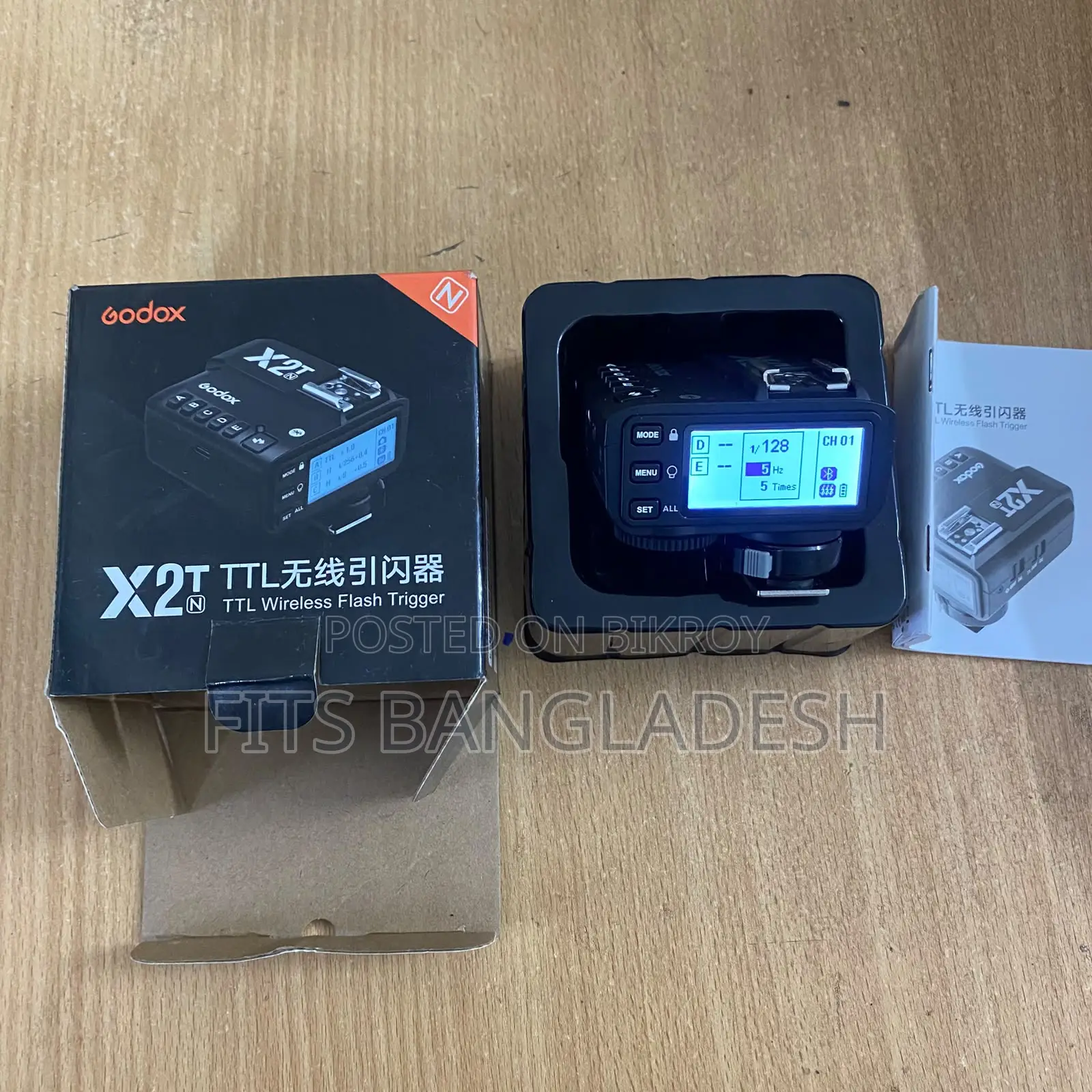 Godox X2t-s Ttl Wireless Flash Trigger