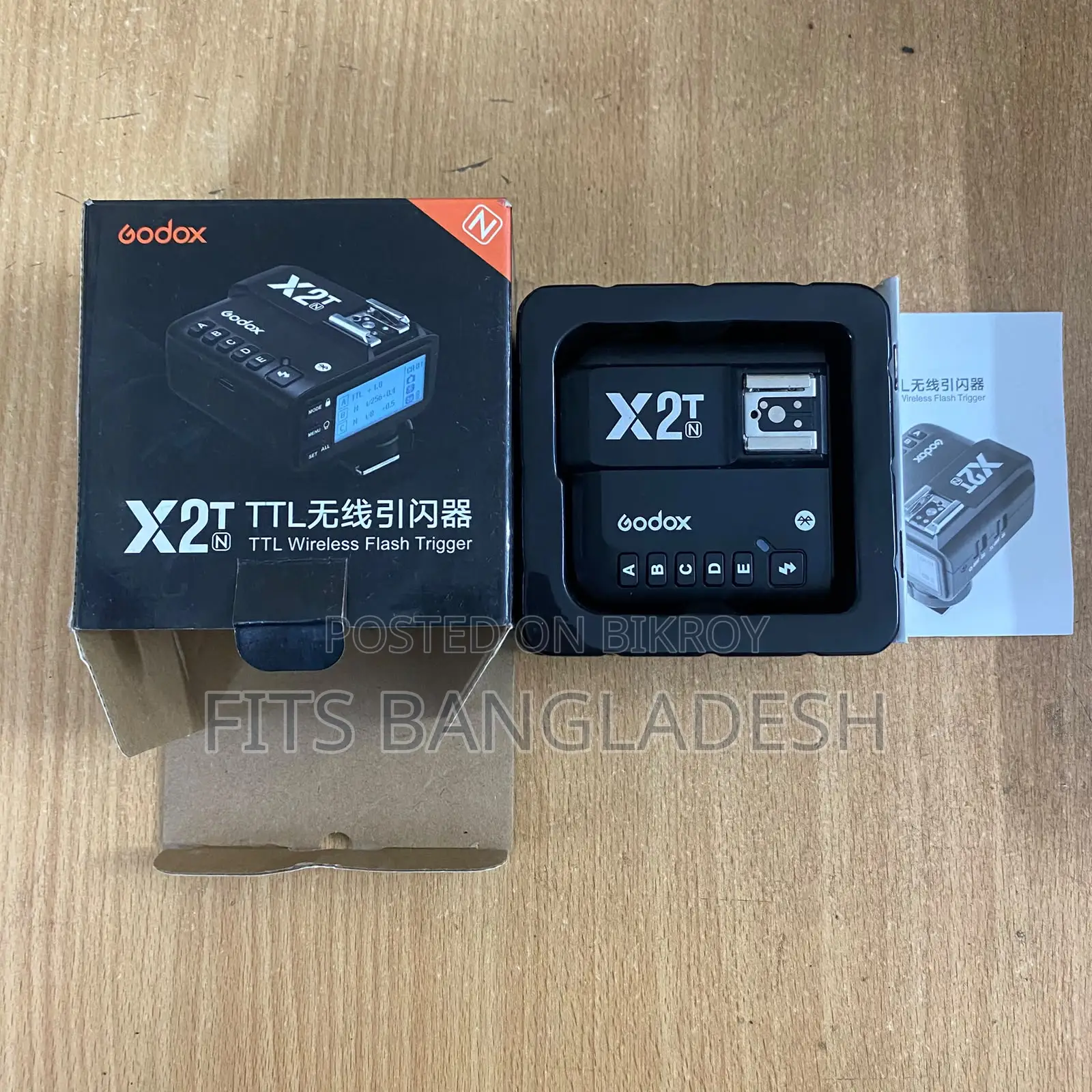 Godox X2t-s Ttl Wireless Flash Trigger