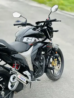 New Suzuki Gixxer Monotone 2025 Black