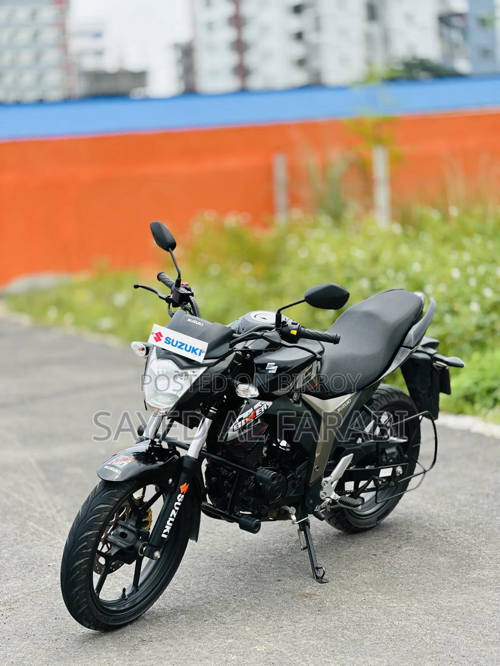 New Suzuki Gixxer Monotone 2025 Black
