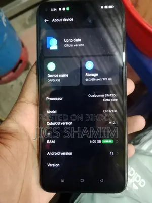 Oppo A53 128 GB Black