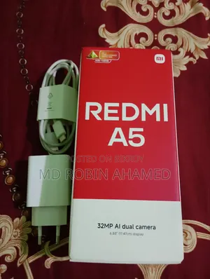 নতুন Xiaomi Redmi A5 4G 128 GB কালো
