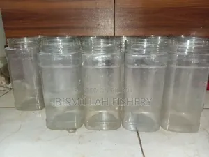 Crystal Clear Plastic Betta Fish Jar