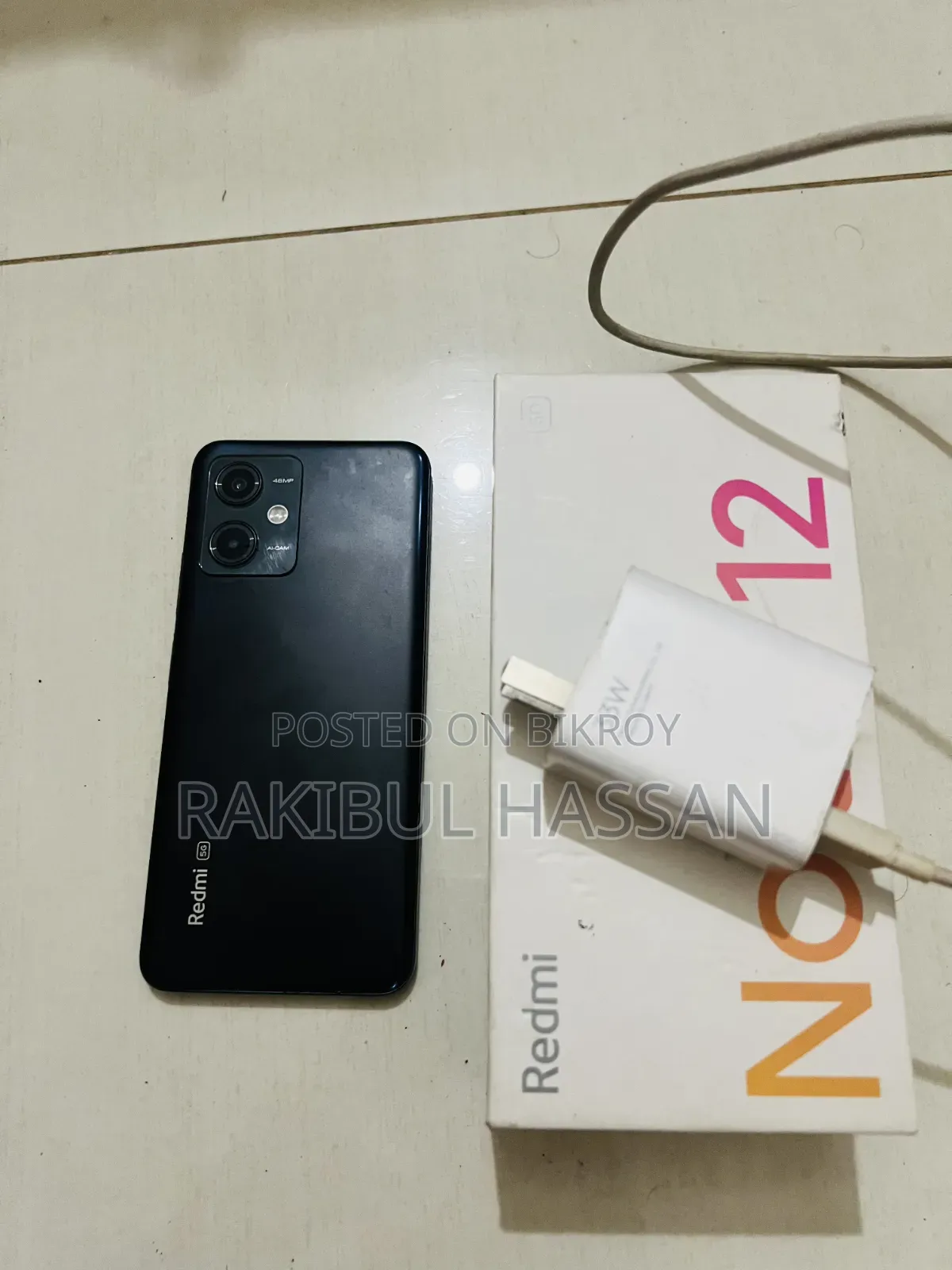 Xiaomi Redmi Note 12 5G 256 GB Black