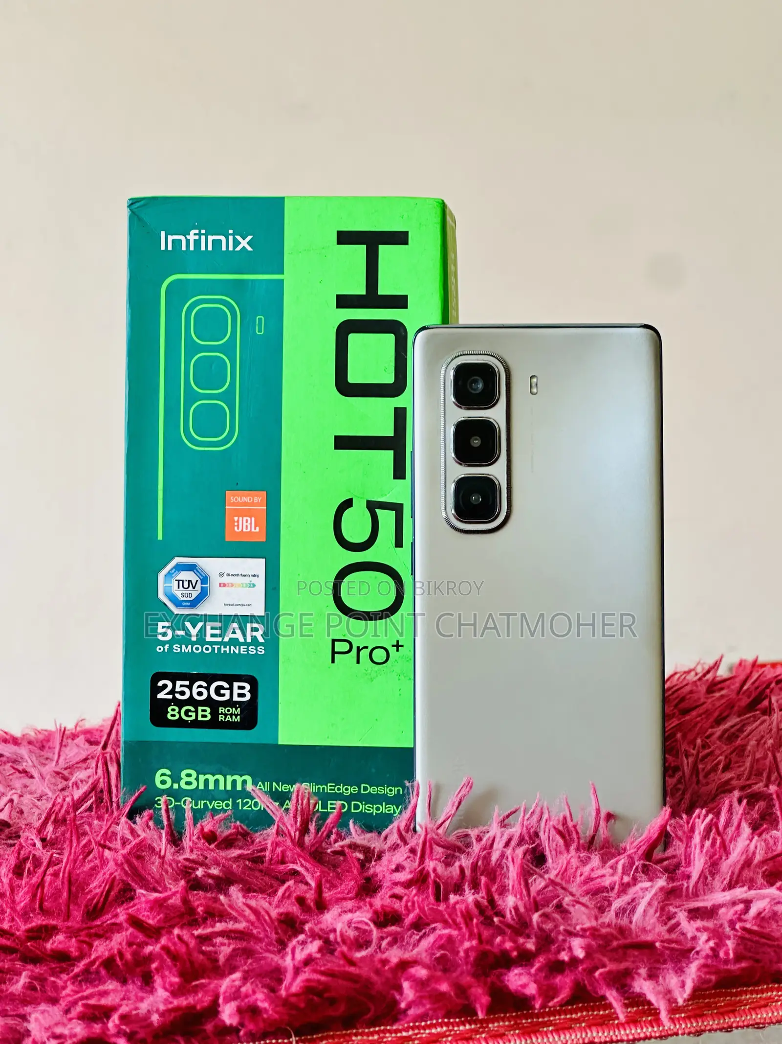 Infinix Hot 50 Pro+ 4G 256 GB Gray