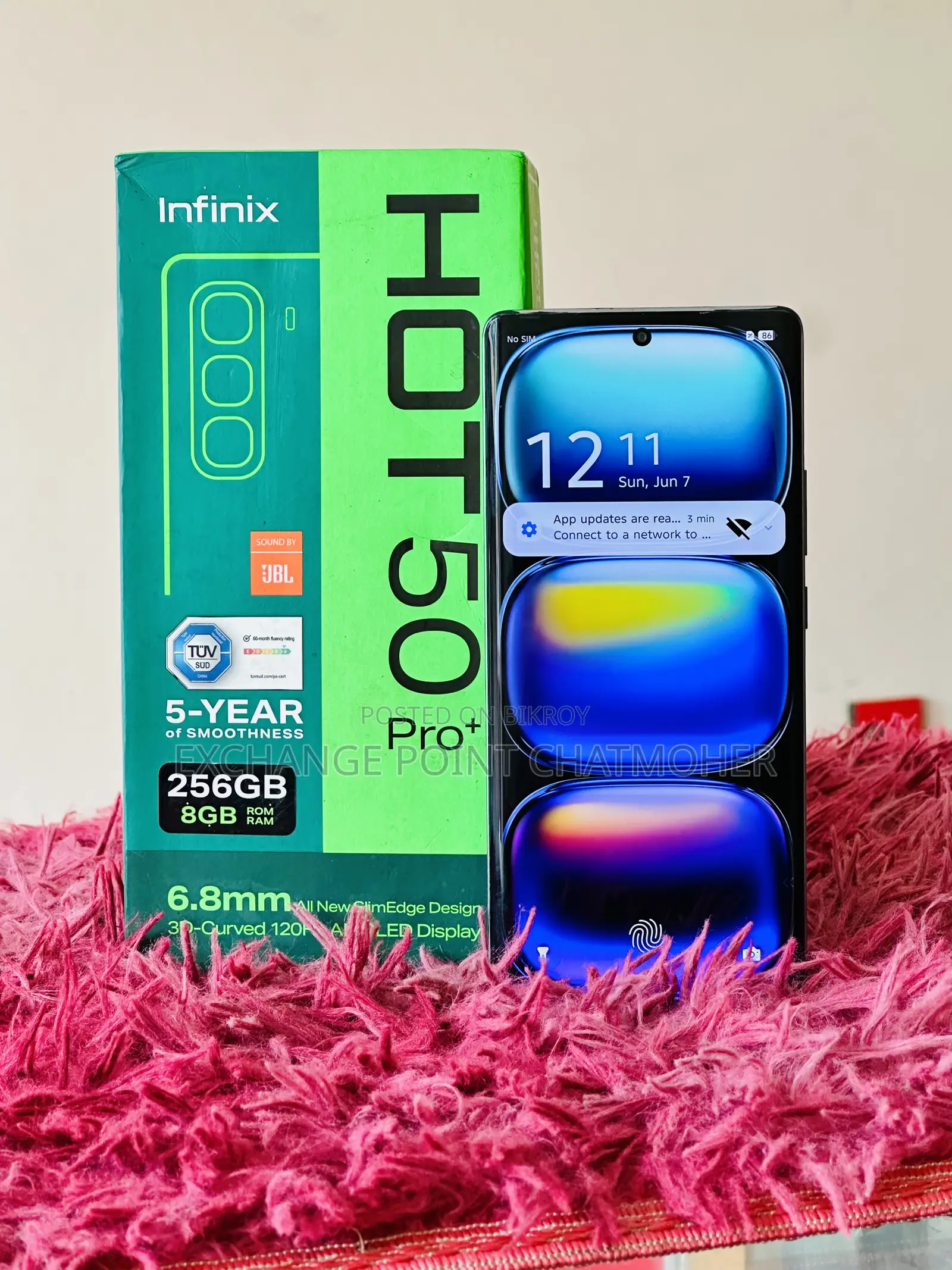 Infinix Hot 50 Pro+ 4G 256 GB Gray