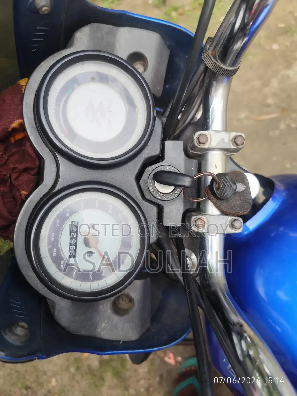 Bajaj Platina 100 2008 Blue
