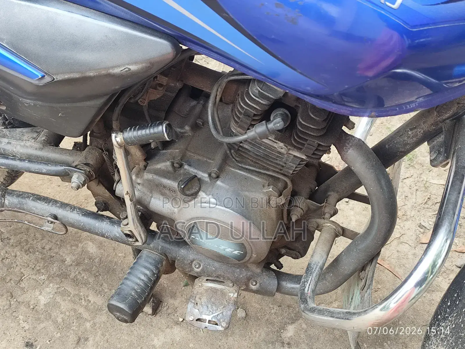 Bajaj Platina 100 2008 Blue