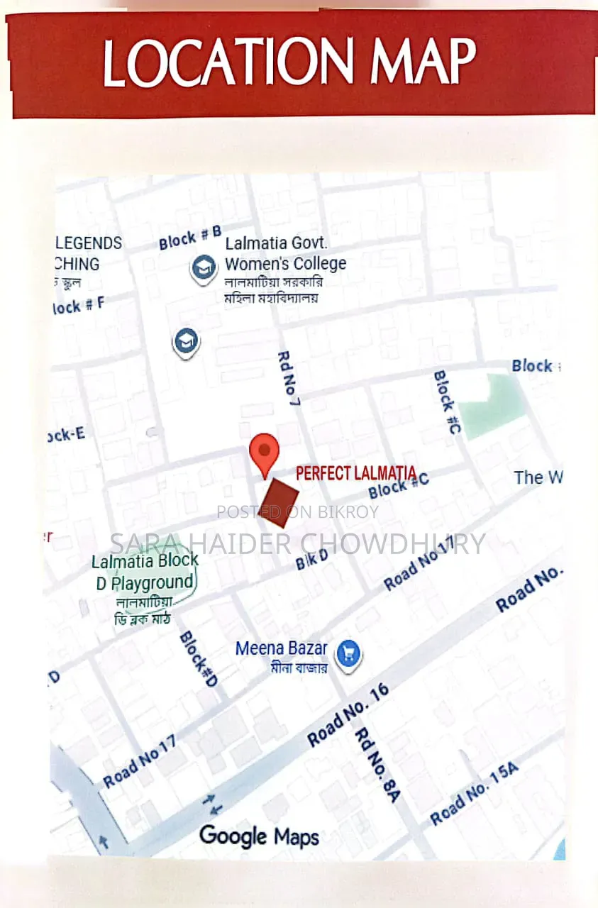 4 Bedroom Apartment in Dhanmondi for Sale