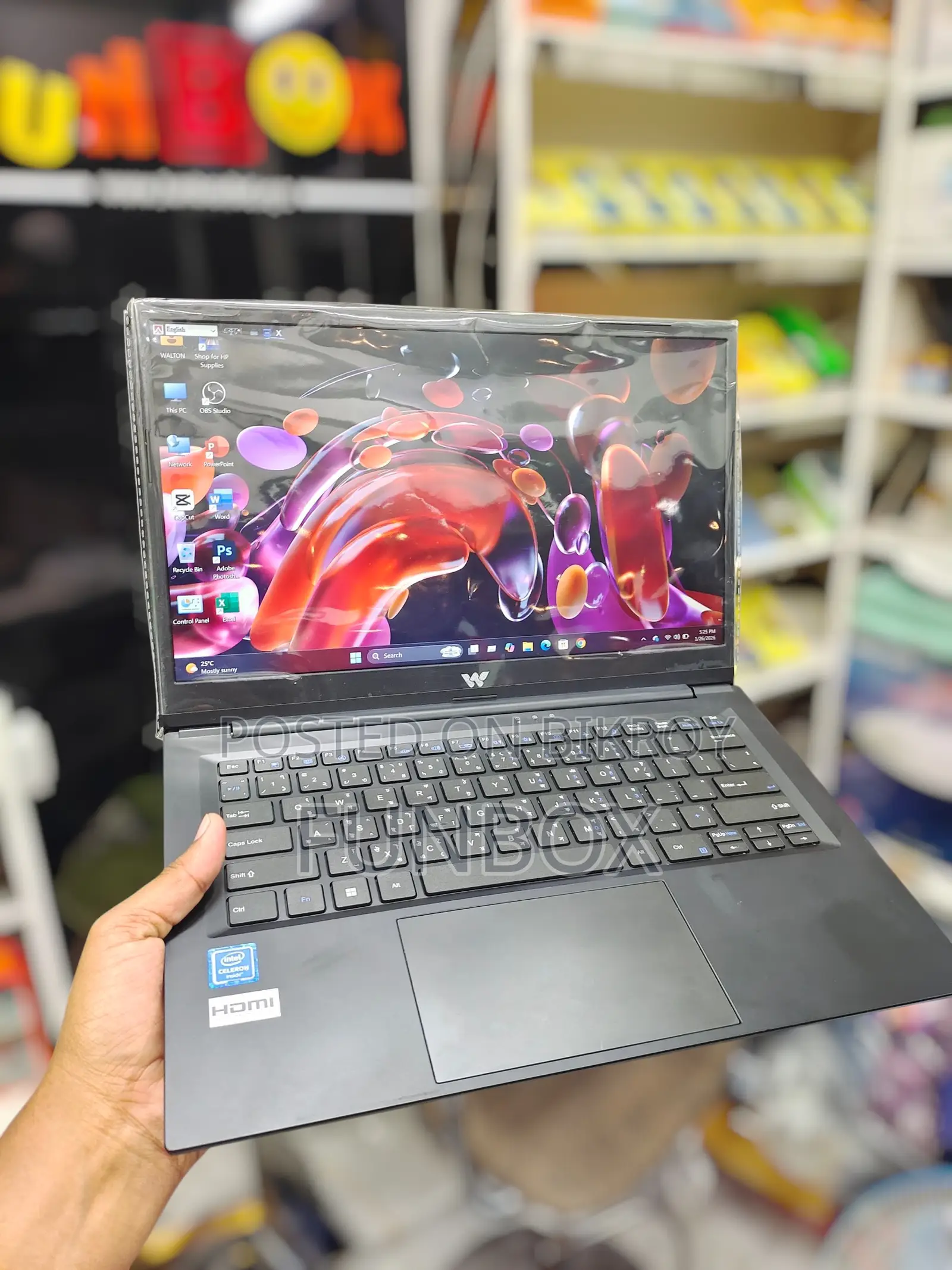 Laptop 8GB Intel Celeron SSD 256GB