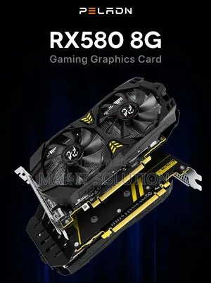 Peladn Rx 580 8g 256bit Dual Fans Gaming Graphics Card