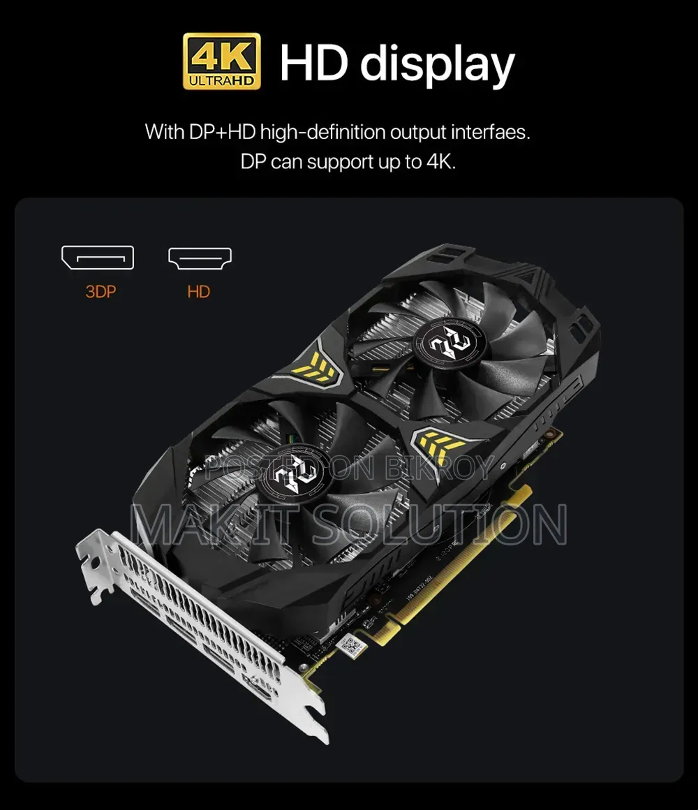 Peladn Rx 580 8g 256bit Dual Fans Gaming Graphics Card