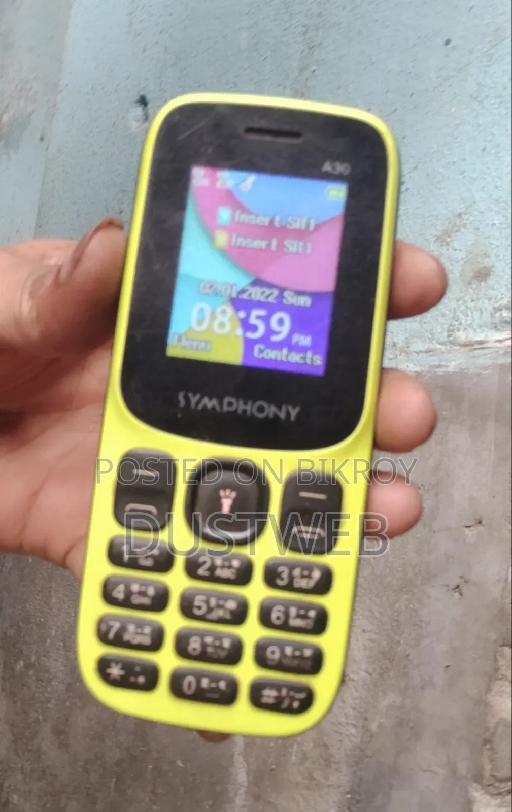 সিম্ফনি এ৩০ হলুদ