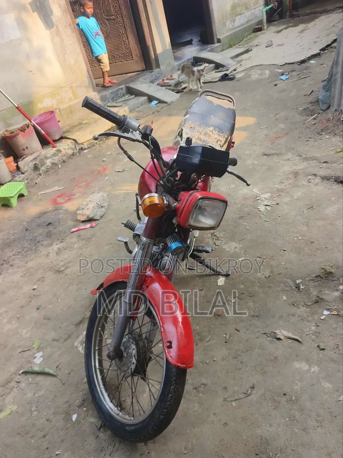 মোটরসাইকেল ২০০৮ লাল