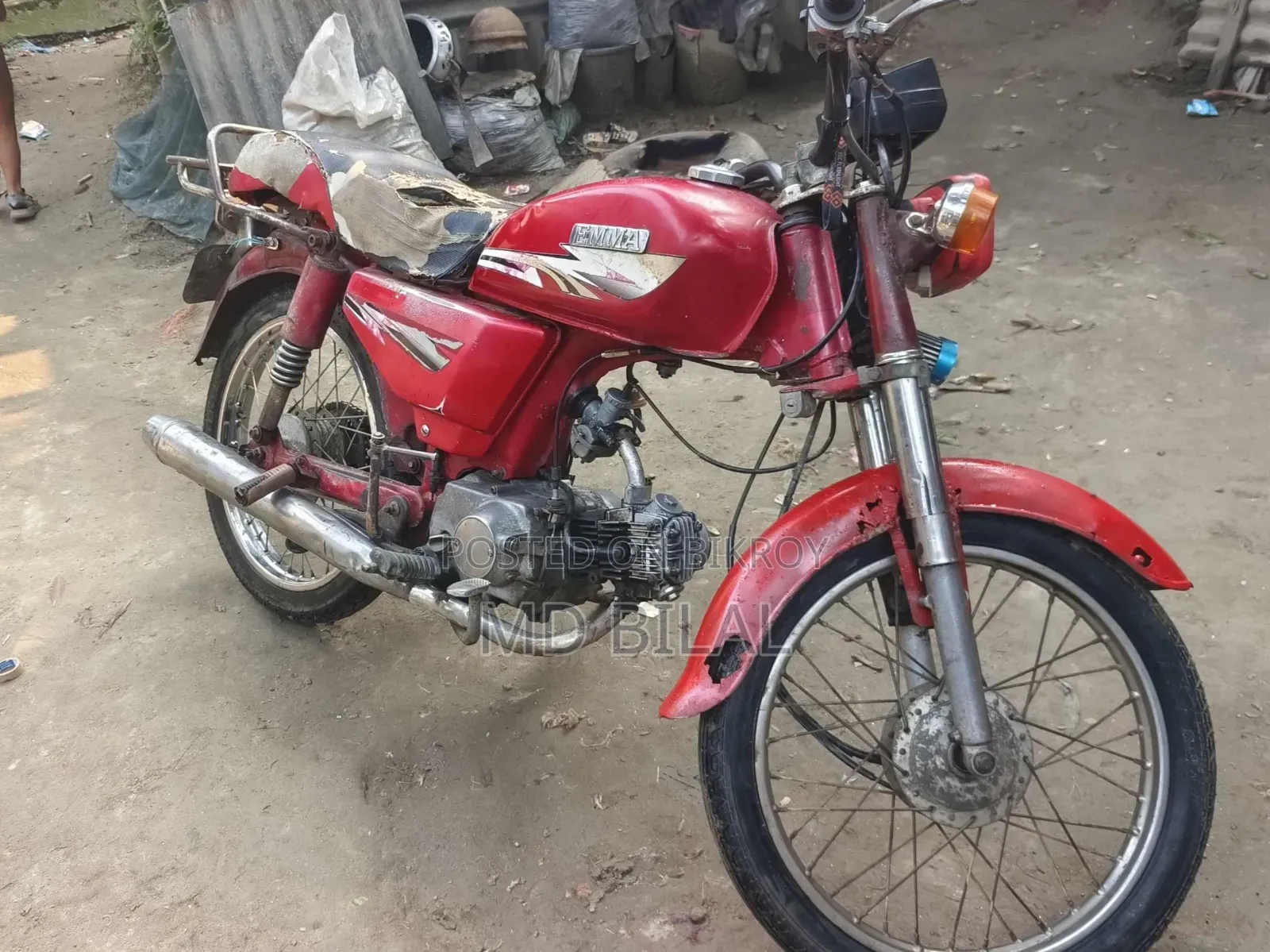 মোটরসাইকেল ২০০৮ লাল