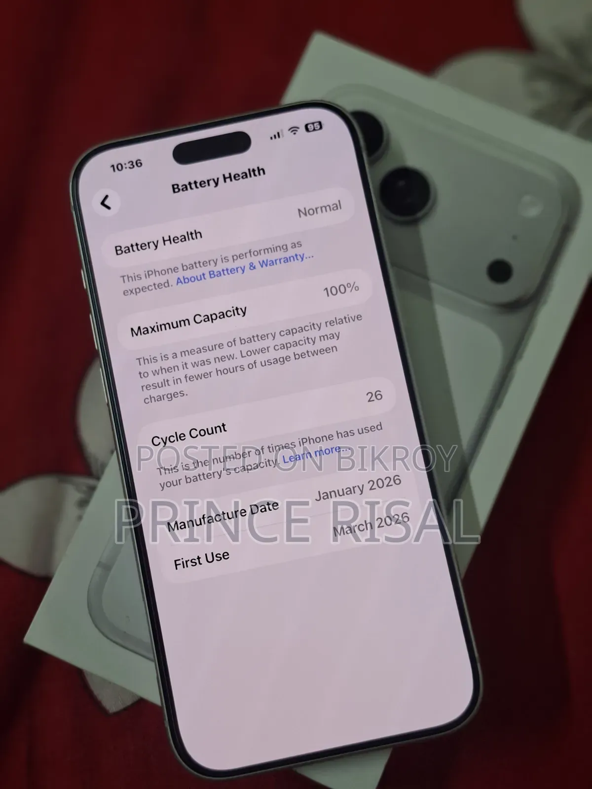 Apple iPhone 17 Pro Max 256 GB Silver