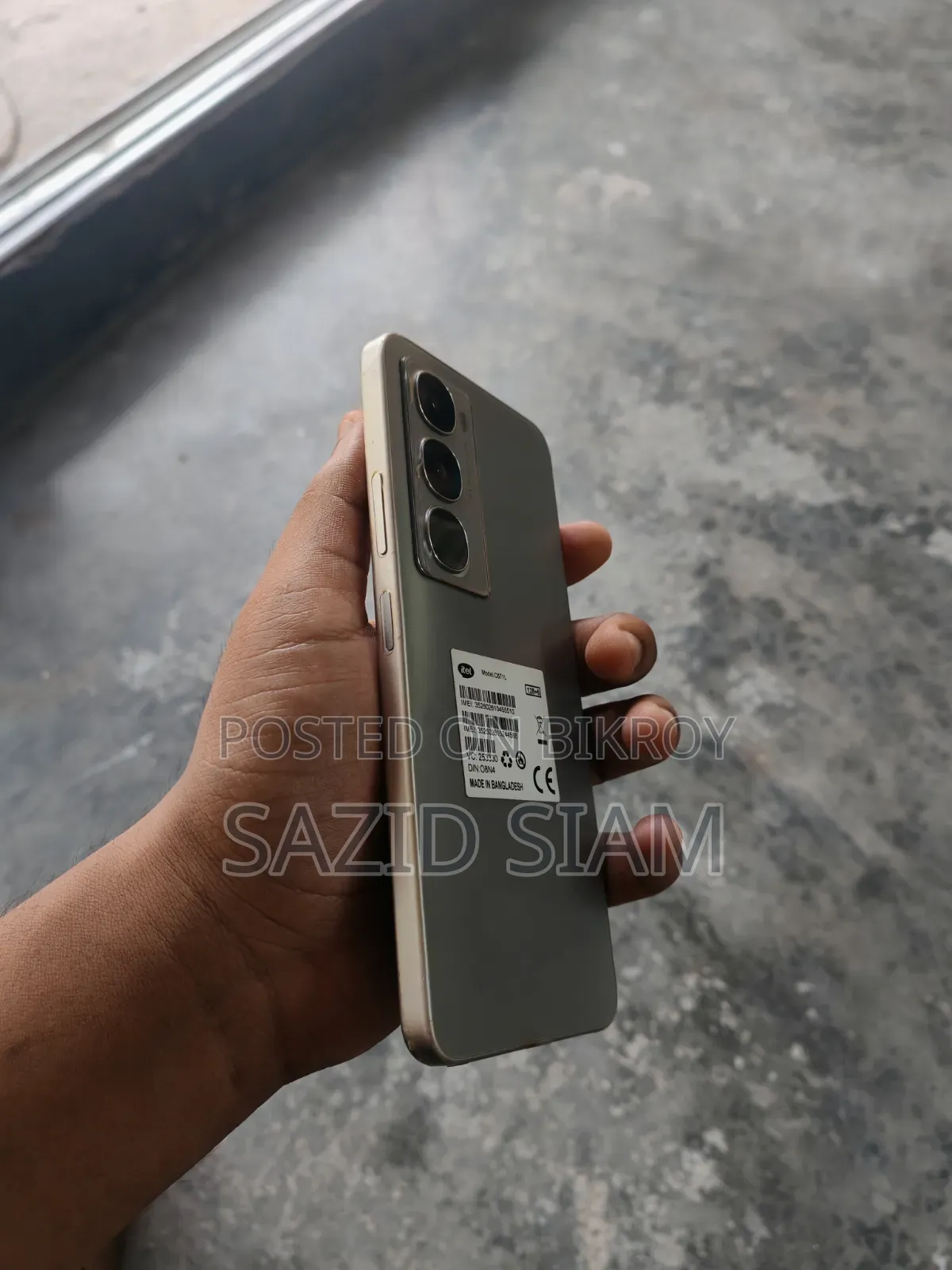 Itel City 100 128 GB Bronze
