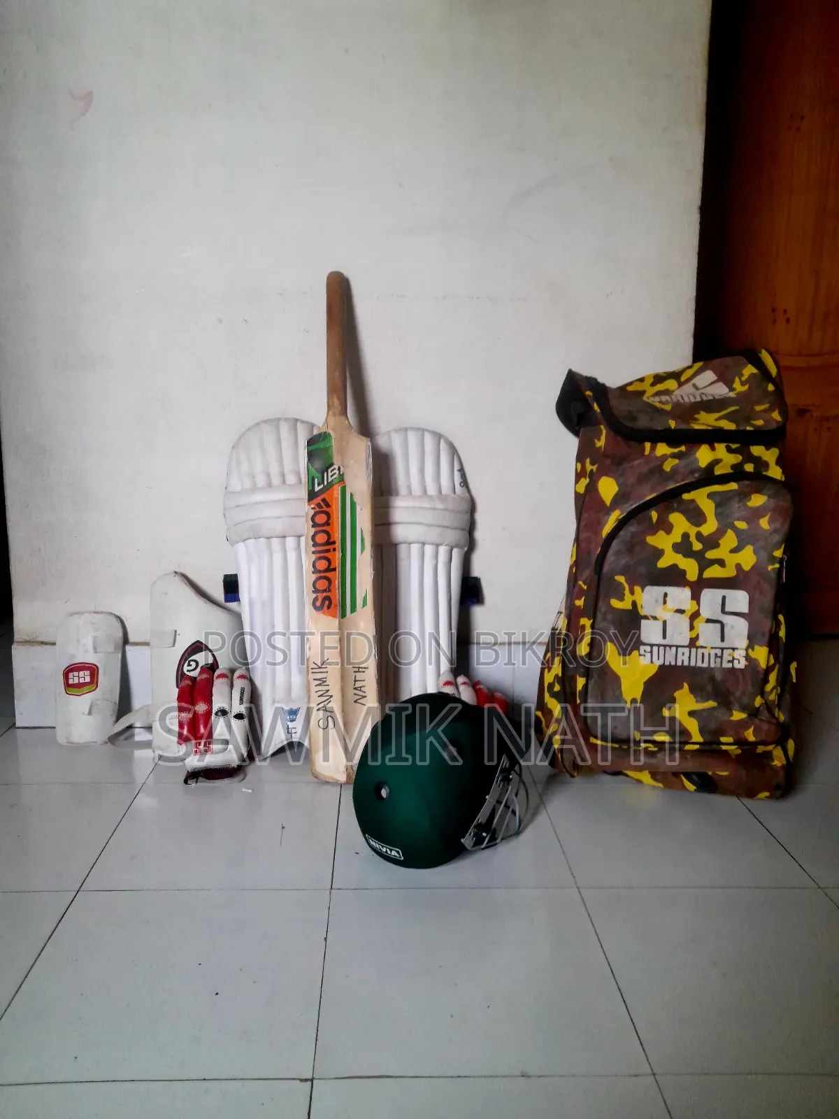 Beginner Level Cricket Kit and Bat
