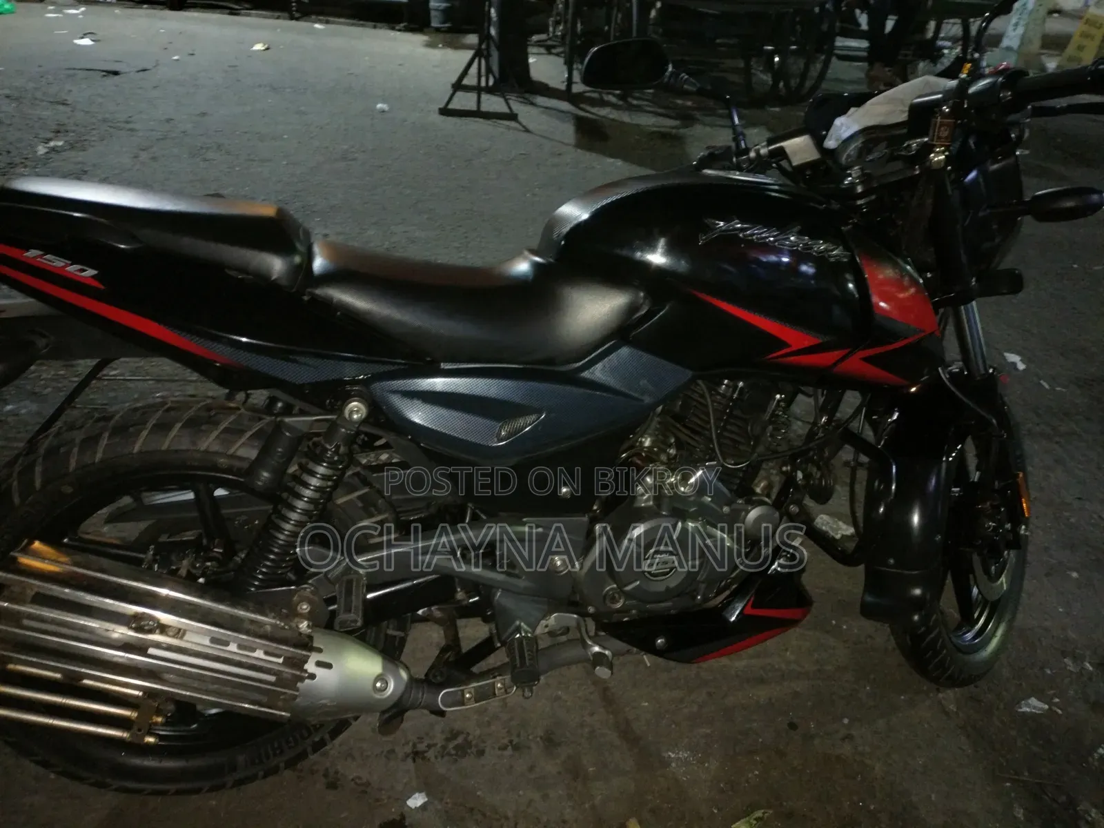 Bajaj Pulsar 150 2021 Black