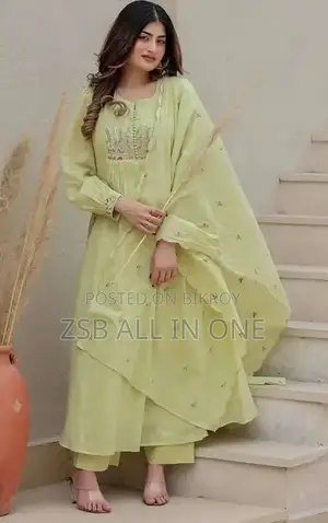 রেডিমেড গাউন টাইপ থ্রি-পিস প্রিমিয়াম কোয়ালিটি