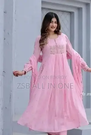 রেডিমেড গাউন টাইপ থ্রি-পিস প্রিমিয়াম কোয়ালিটি