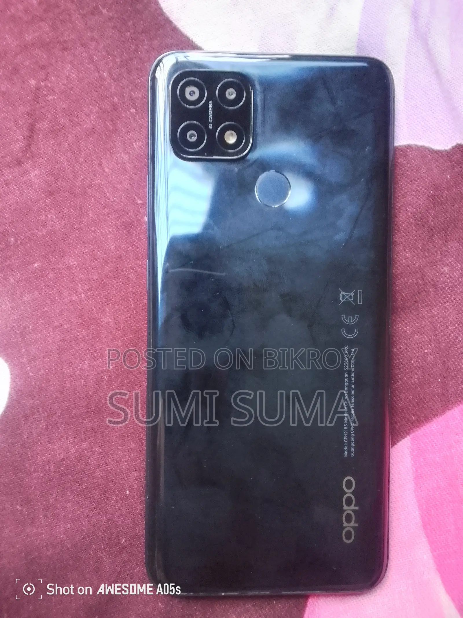 Oppo A15s 64 GB Black