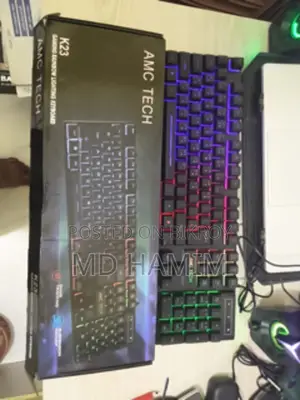 [Amc Tech , K23 Gaming Rainbow Lighting Keyboard ]