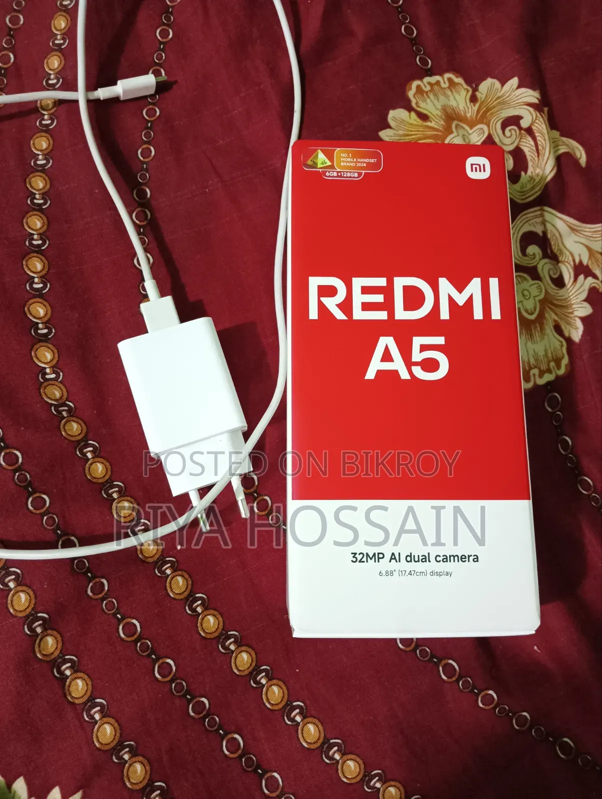 New Xiaomi Redmi A5 4G 128 GB Black