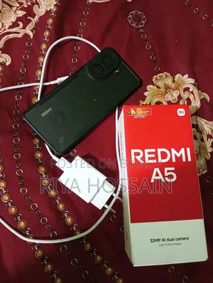 New Xiaomi Redmi A5 4G 128 GB Black