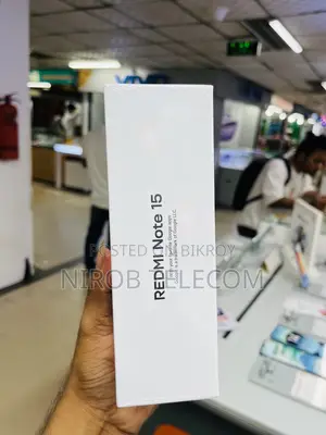 New Xiaomi Redmi Note 15 256 GB Black