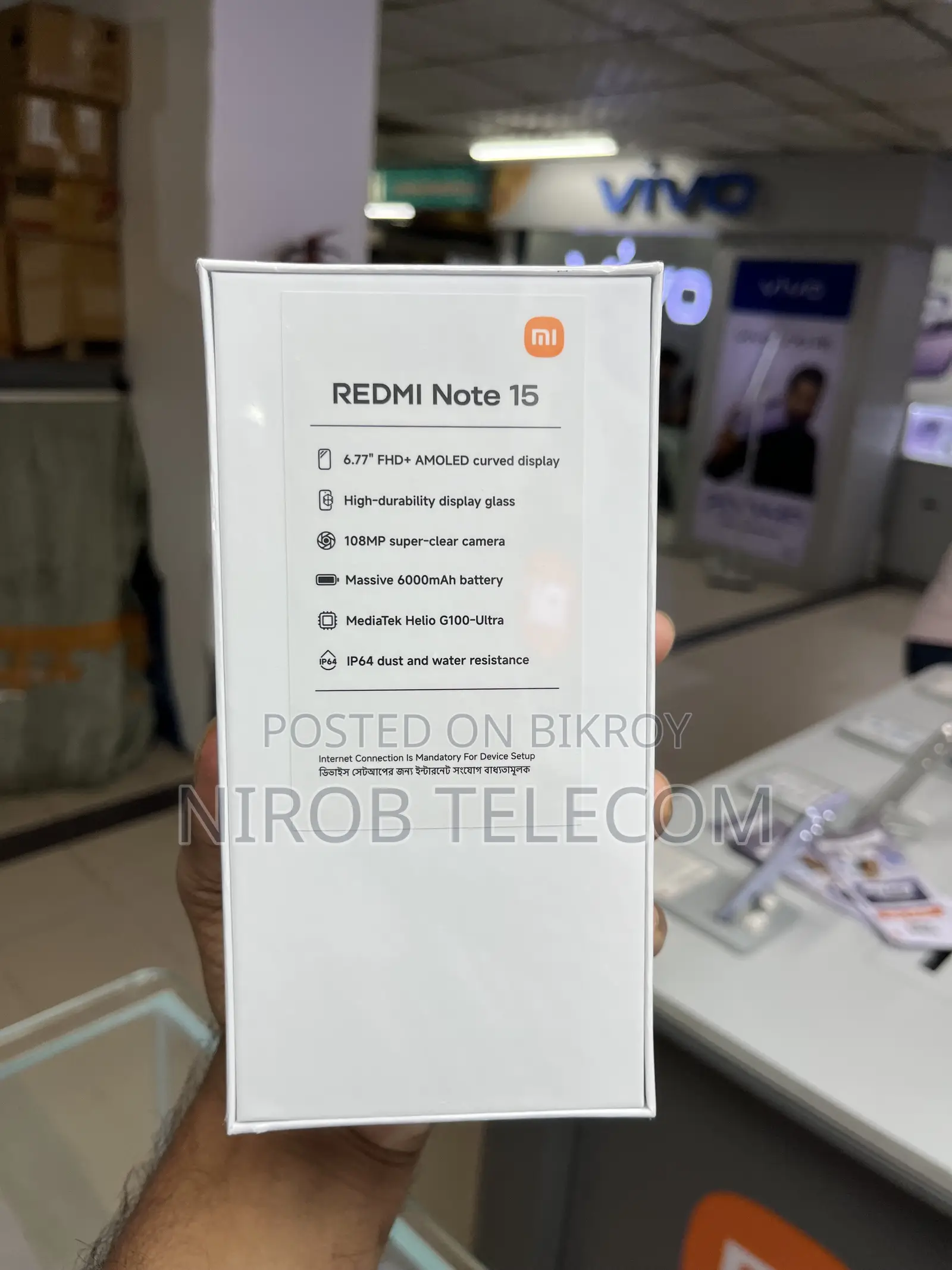 New Xiaomi Redmi Note 15 256 GB Black