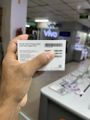 New Xiaomi Redmi Note 15 256 GB Black