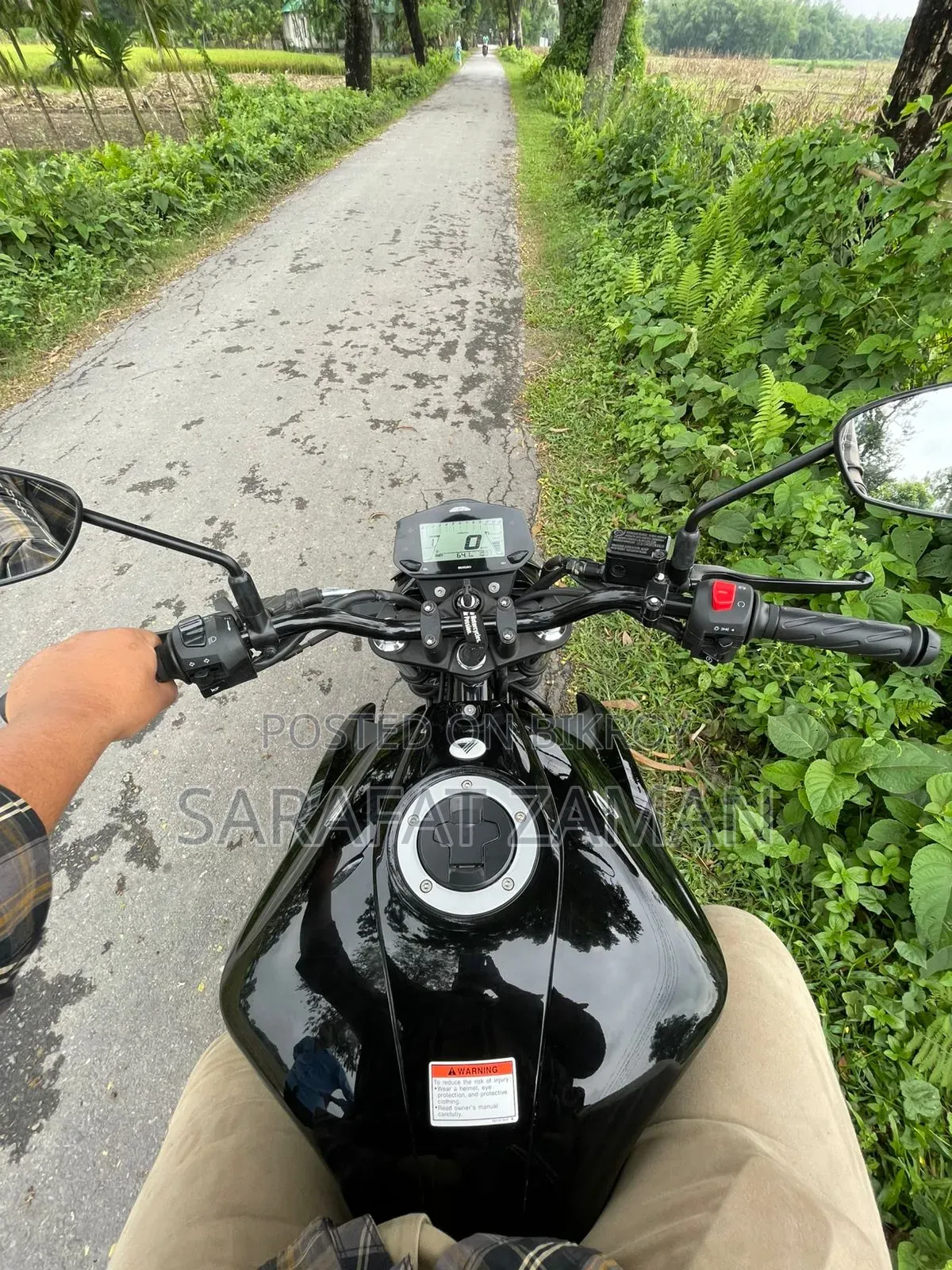 Suzuki Gixxer Fi ABS 2025 Black
