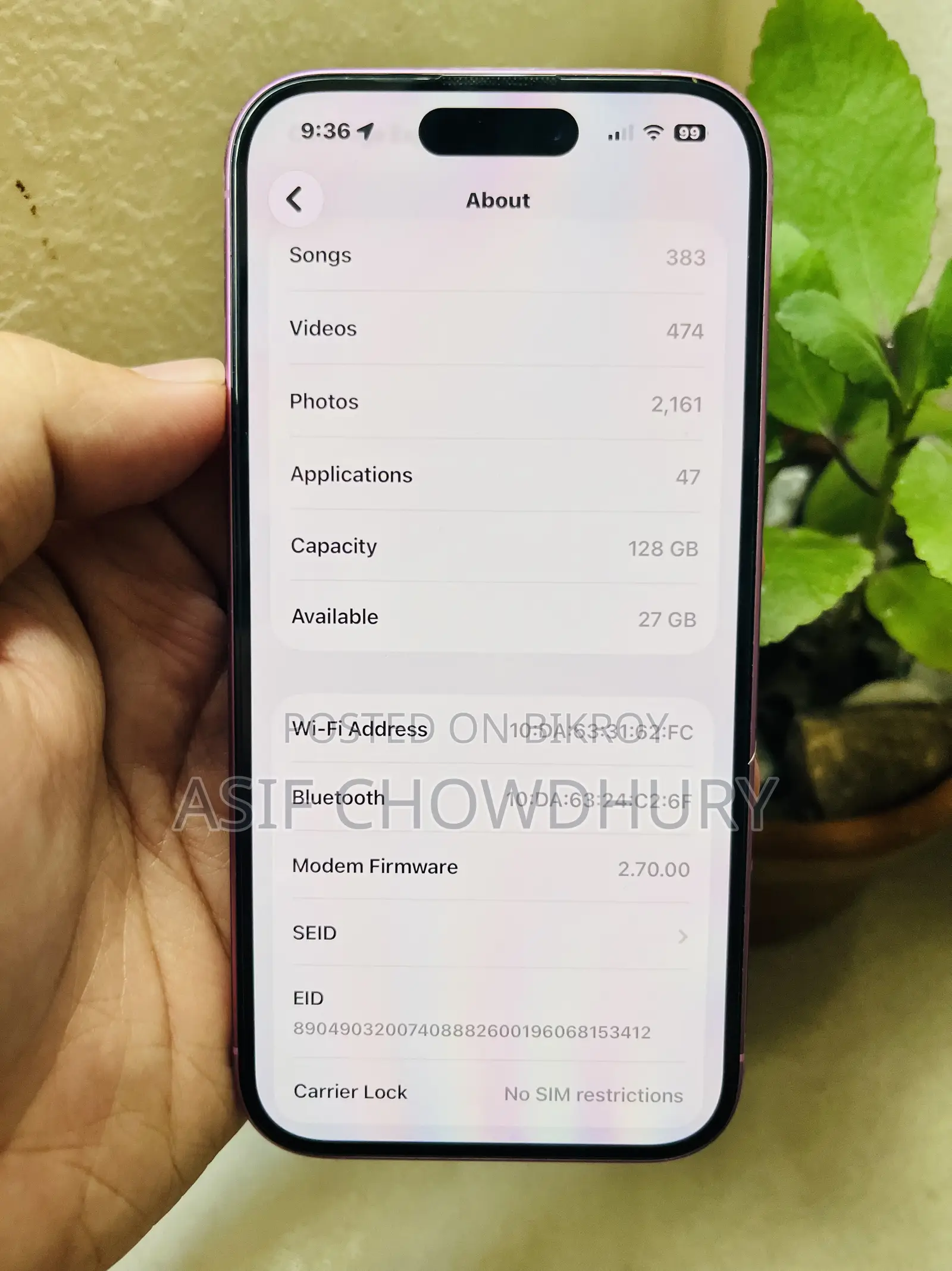 Apple iPhone 14 Pro Max 256 GB Purple