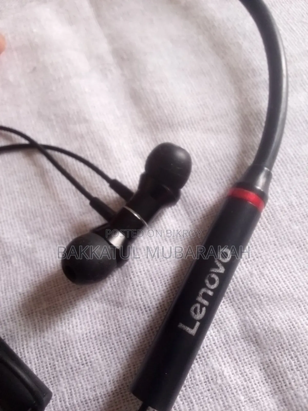 Lenovo Neckband Bluetooth Earphone