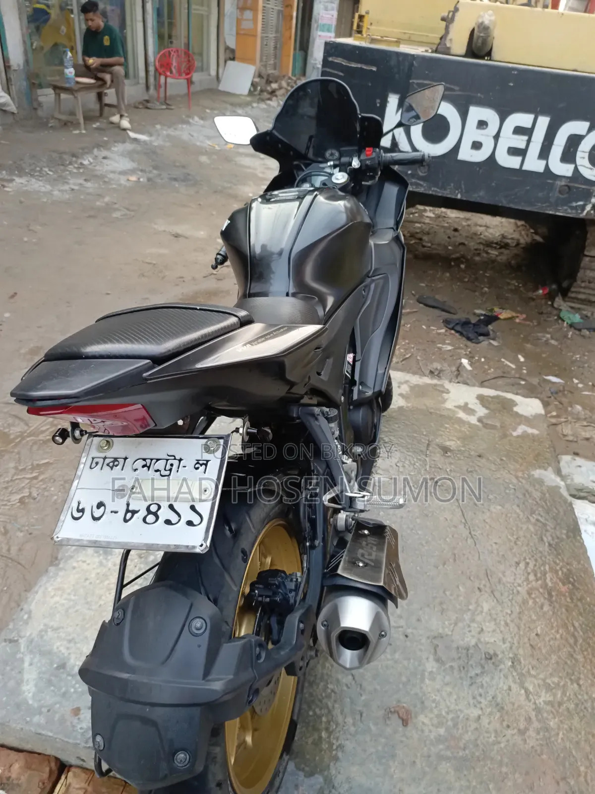 Yamaha R1 2024 Black