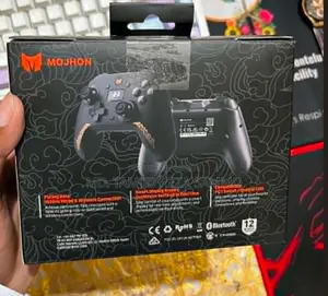 Bigbigwon Aether C6 Tri-Mode Wireless Hall-Effect Gaming Controller (Black Version)