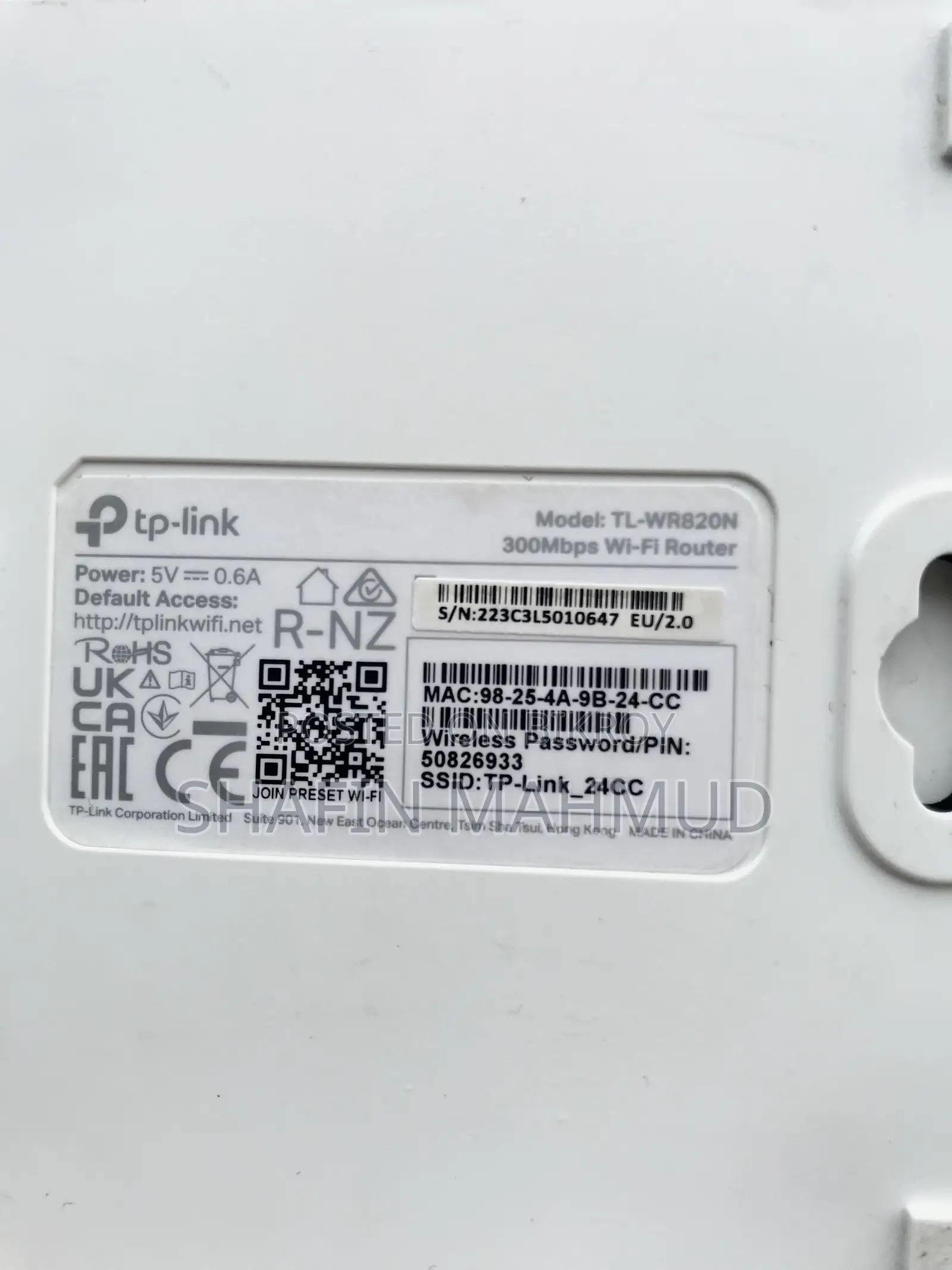 Tp-link Tl-wr820n 300mbps Router