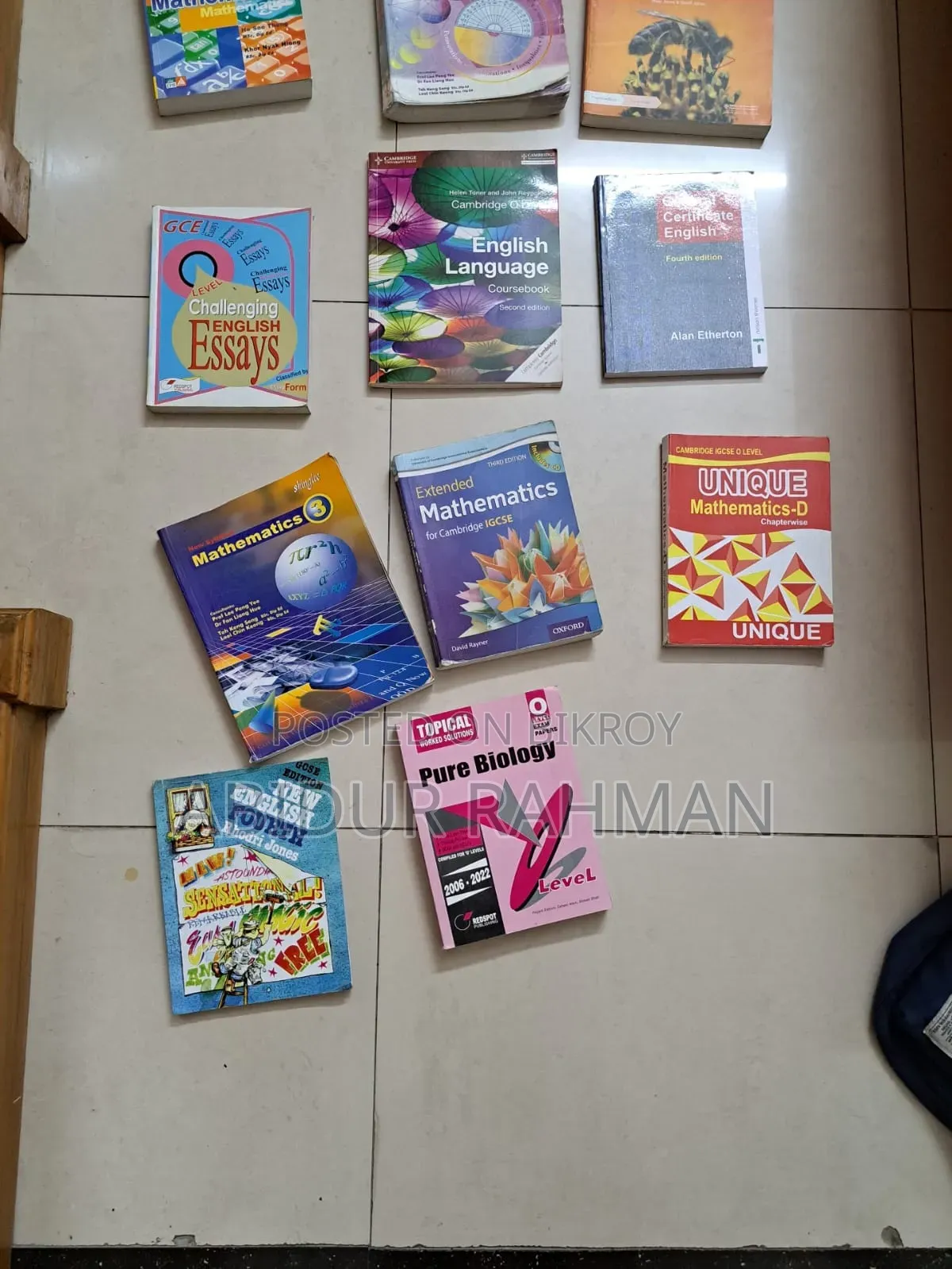 Cambridge O Level Books